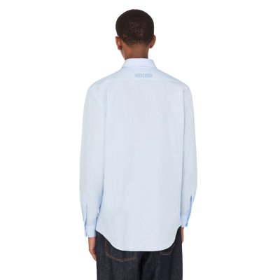 THE PRINTED COTTON POPLIN SHIRT